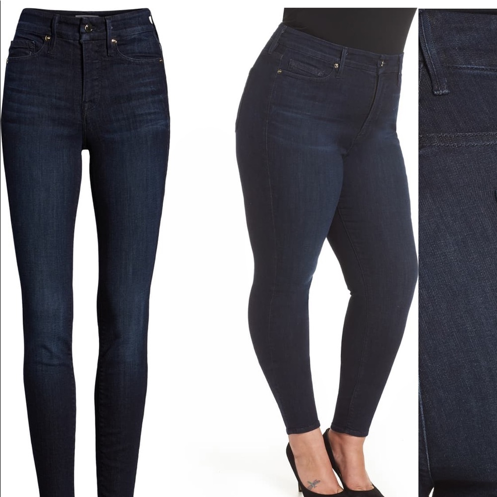 Good American Good Legs High Waist Skinny Jeans